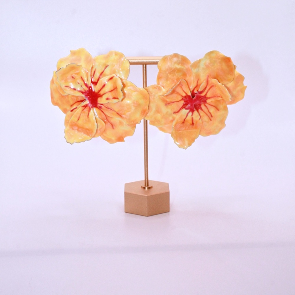 Floral Statement Earrings